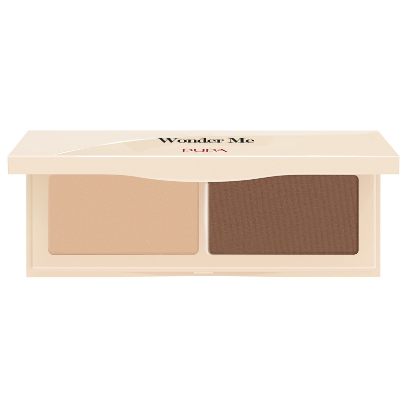 Палетка для лица контурирующая Wonder Me, тон 002 medium / dark skin от Pupa + 1