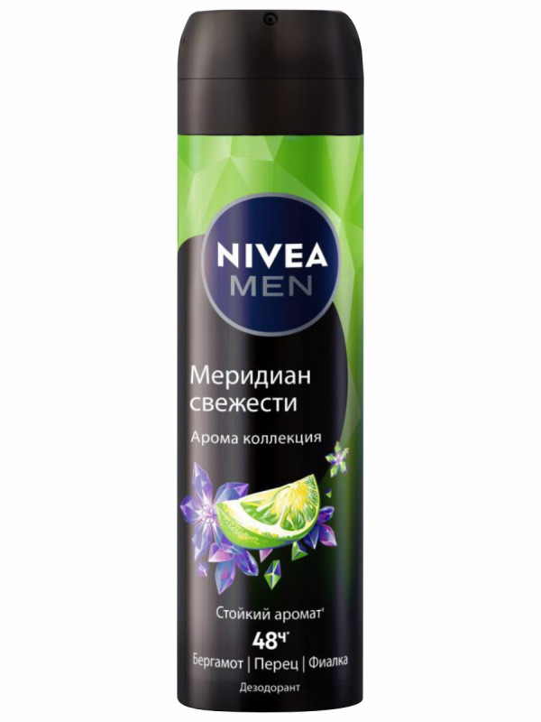 Men Дезодорант спрей Меридиан свежести 150мл от Nivea + 1