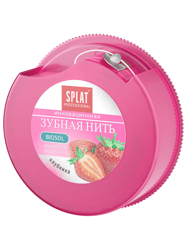 Professional DentalFloss Зубная нить Клубника 30м  от Splat + 1