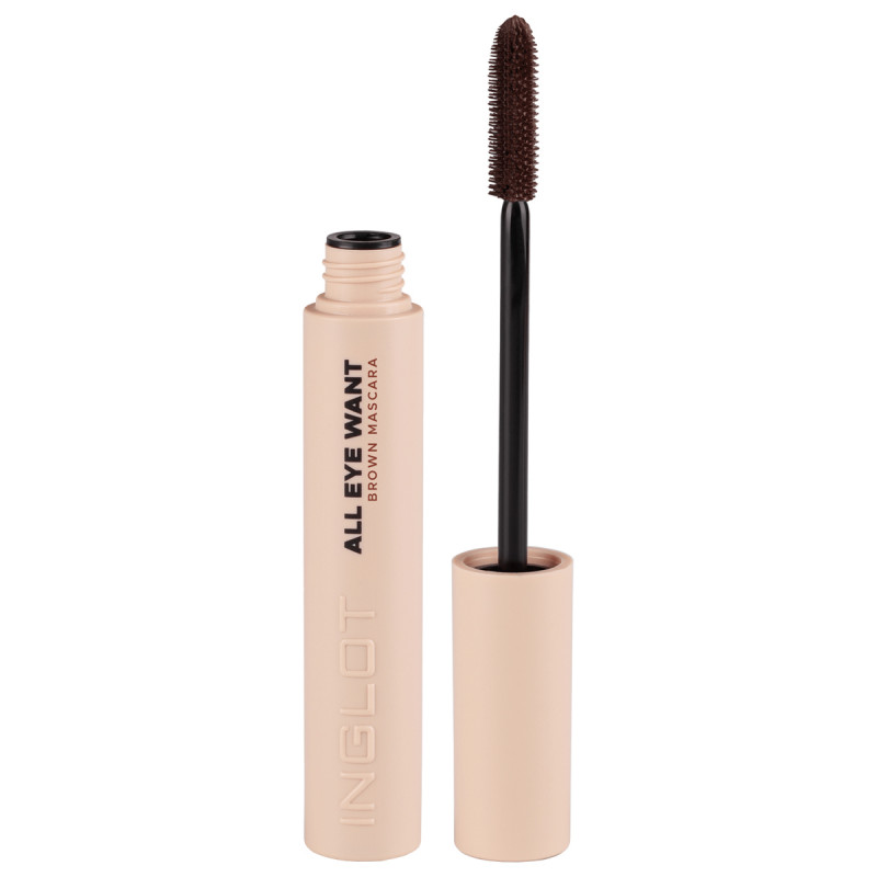 Тушь для ресниц All Eye Want коричневая 8,5мл от INGLOT + 1