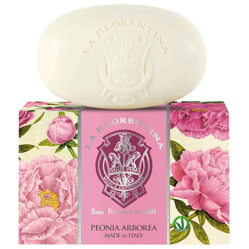 Мыло Изысканный пион Arboreal Peony 300г от La Florentina + 1