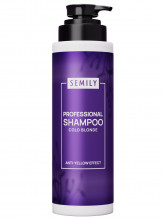 Шампунь для волос Нейтрализатор желтизны блонда Professional Shampoo Cold Blonde 400мл
