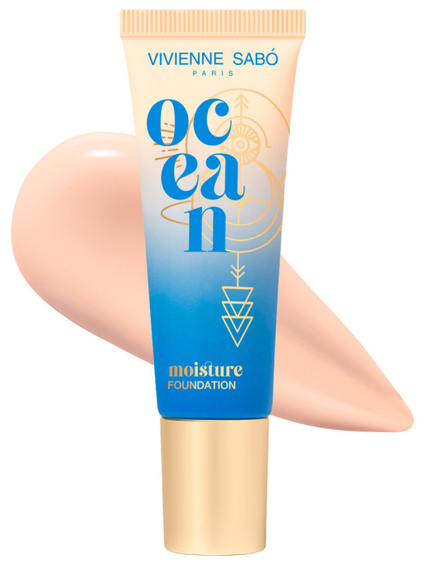 Увлажняющий Тональный крем Ocean, тон 01 светло-бежевый от Vivienne Sabo + 1