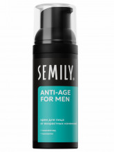 for Men Крем для лица от возрастных изменений Anti Age с миопептидом и коллагеном 50мл