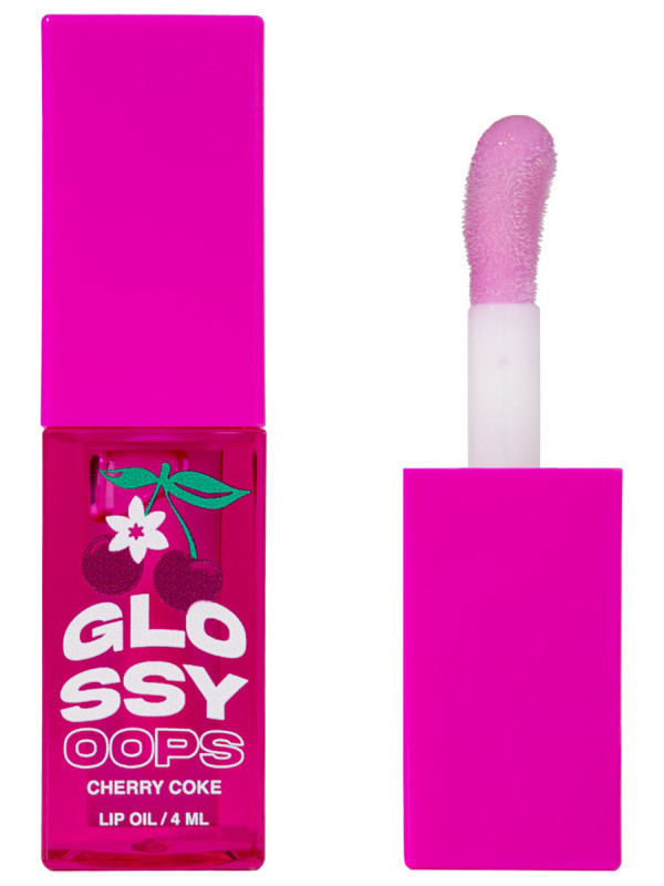 Масло для губ Glossy Oops, тон 01 Cherry Coke от Beauty Bomb + 1