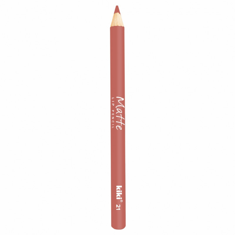 Карандаш для губ Matte, тон 21 сливочный  от Kiki + 1