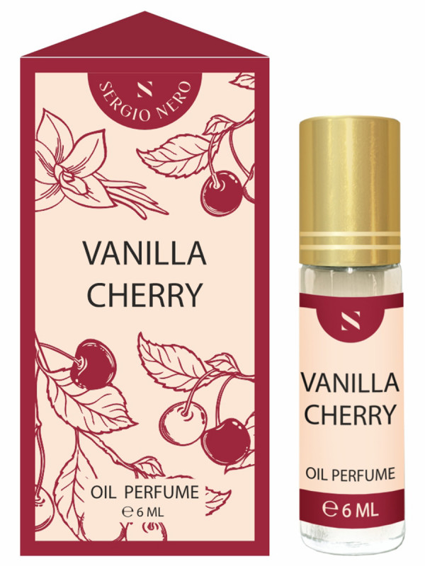 Духи масляные Ванильная вишня Vanilla Cherry 6мл от Sergio Nero + 1