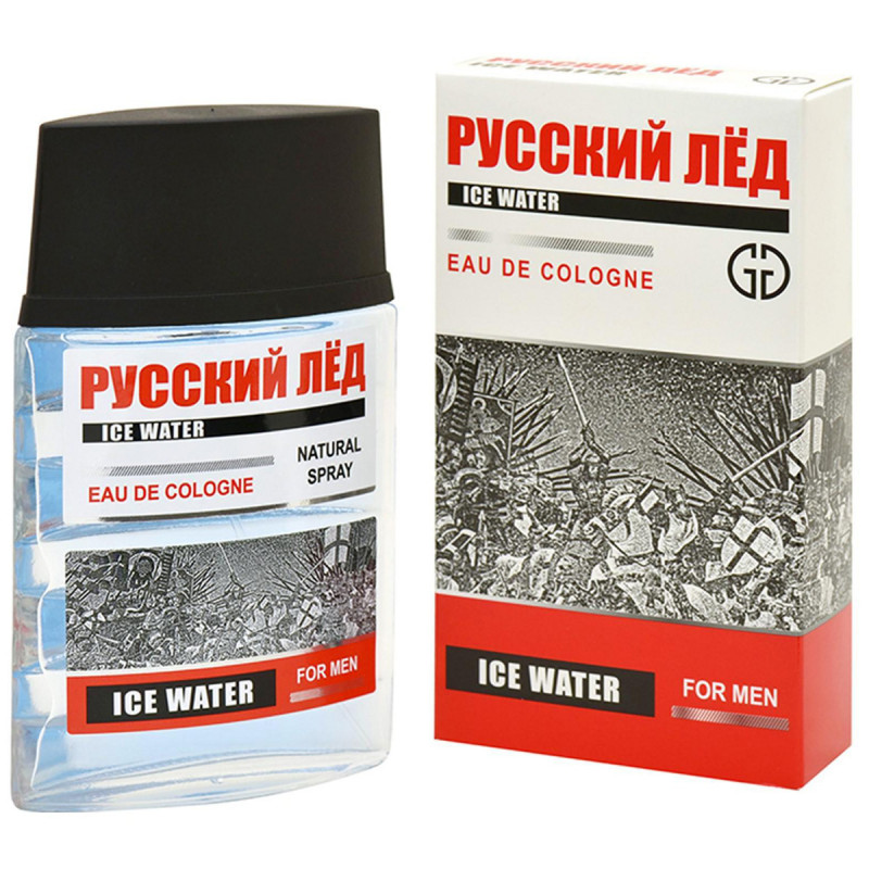 Одеколон мужской Русский лёд Ice Water 60мл от Gianni Gentile + 1