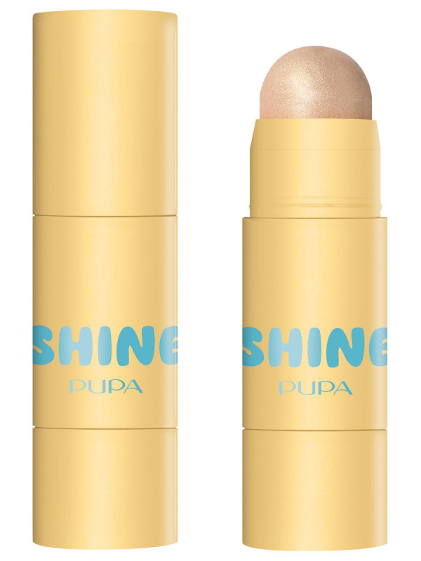 Хайлайтер для лица в стике Shine, тон 002 Golden Hour от Pupa + 1