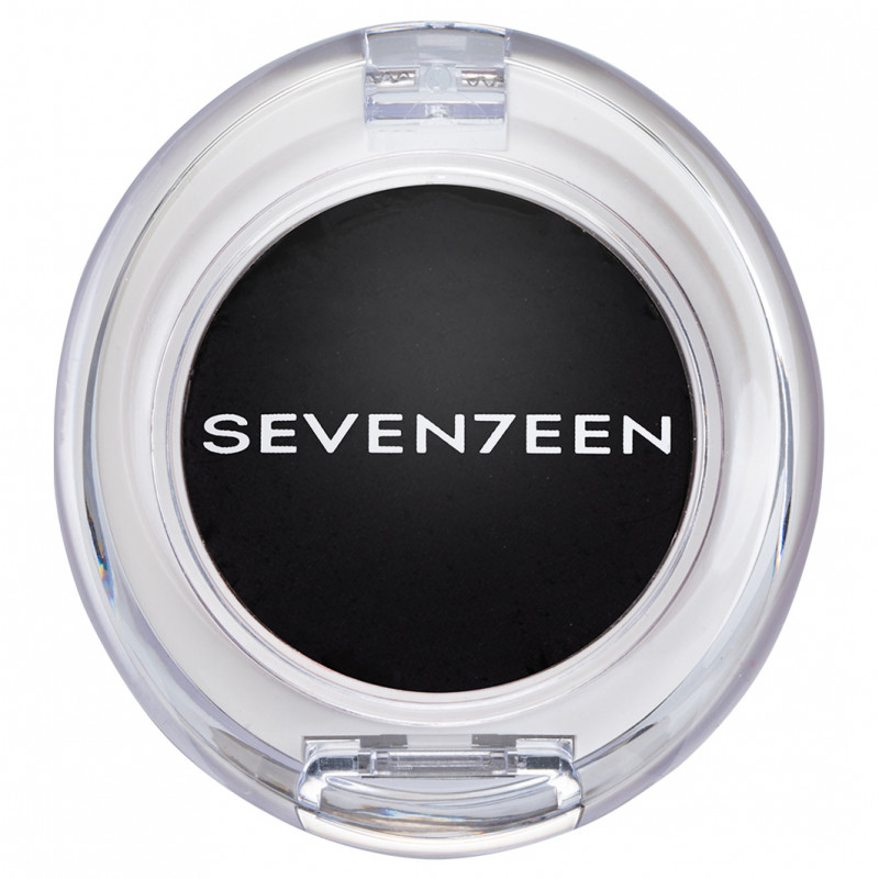 Тени для век Silky Shadow Satin, тон 216 черный от Seventeen + 1