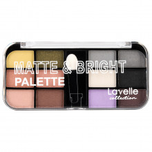 Matte & Bright Палетка теней для век, тон 01