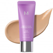 Тональный BB крем с антивозрастной сывороткой Perfect Cover Serum SPF50, тон 25 warm beige