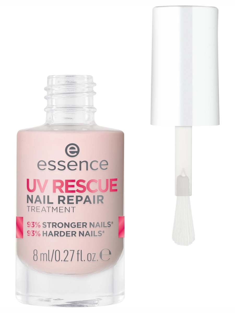 Восстанавливающее покрытие для ногтей Uv Rescue Nail Repair Treatment 8мл от Essence + 2