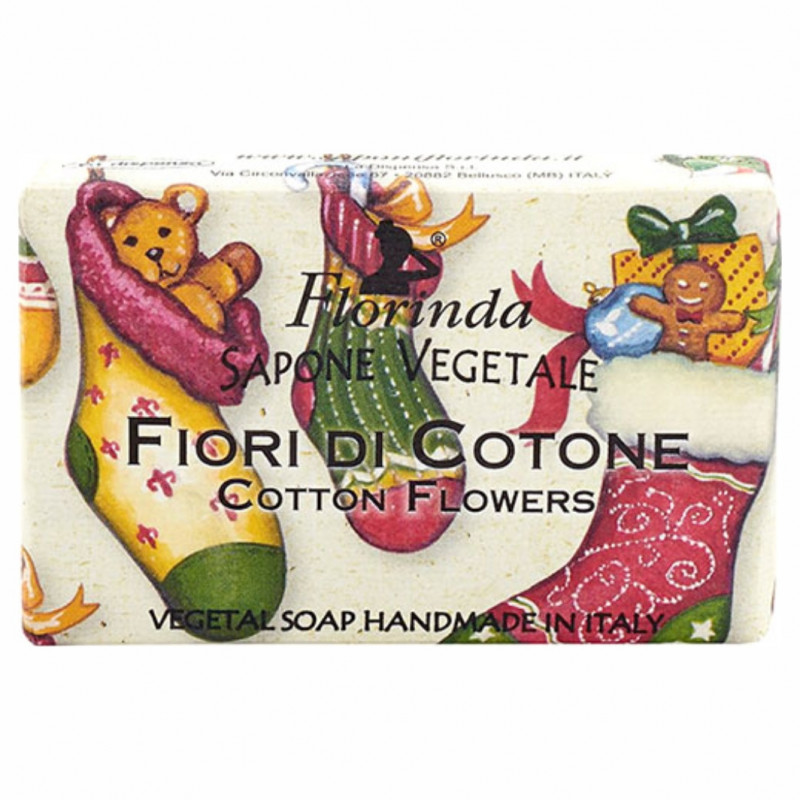 Мыло Цветы хлопка Fiori Di Cotone 100г от Florinda + 1