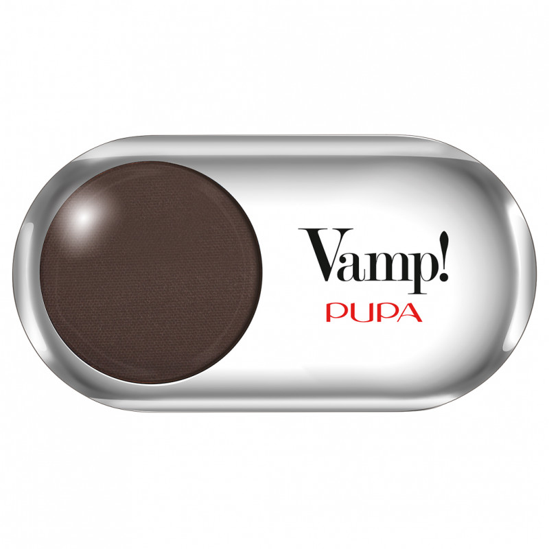 Тени для век запеченные Vamp! Matt, тон 405 dark chocolate от Pupa + 1