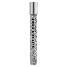 Глиттер на гелевой основе Glitter Dose, тон 02 серебряный