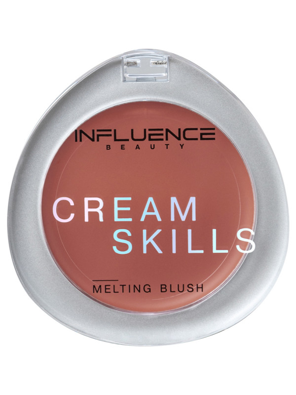 Румяна кремовые Cream Skills, тон 03 коричнево-розовый от Influence Beauty + 1