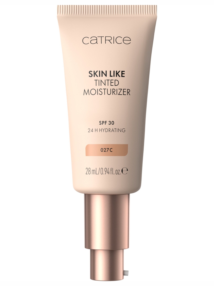 Крем для лица тонирующий Skin Like Tinted Moisturizer, тон 027C от Catrice + 2