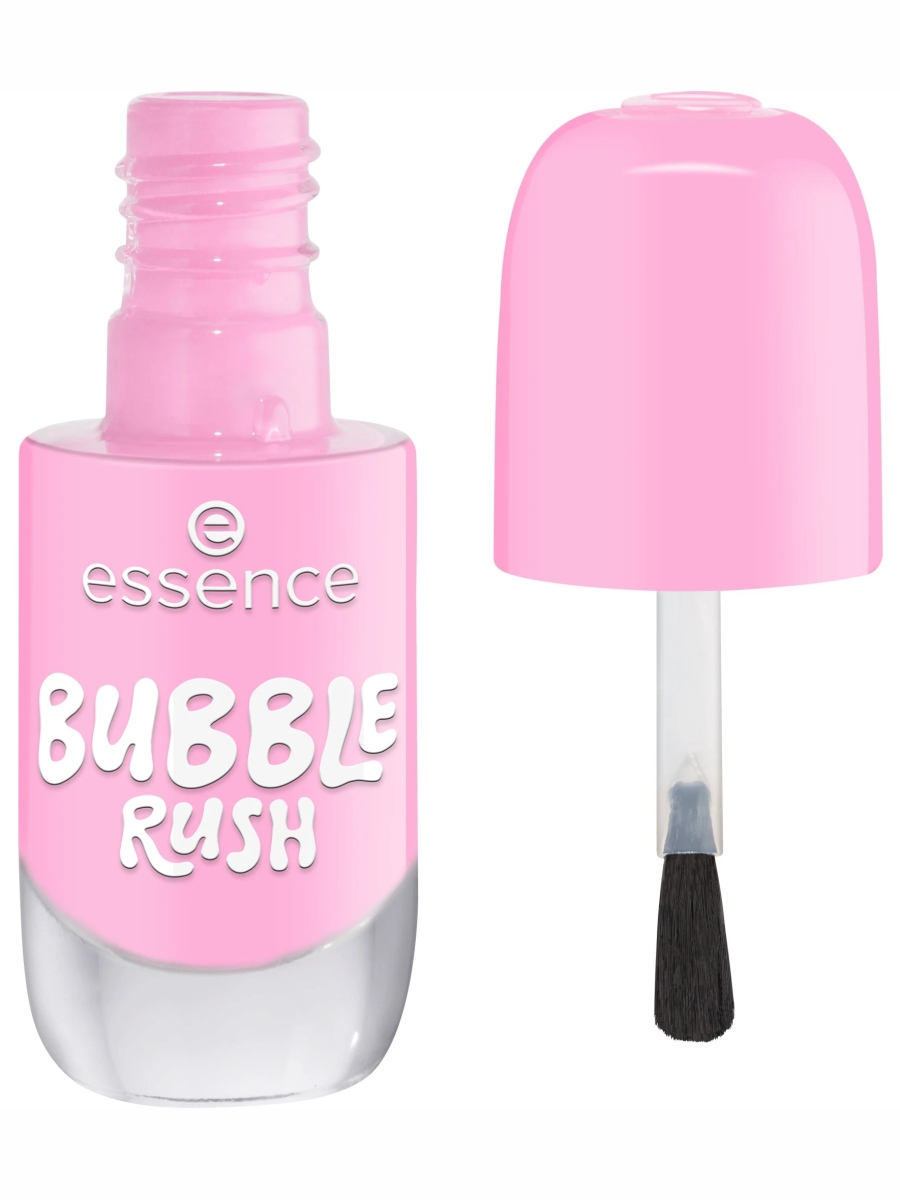 Лак для ногтей Gel Nail Polish, тон 21 BUBBLE RUSH от Essence + 2